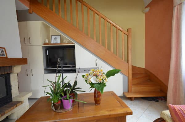 Réalisation placard sous escalier sur mesure Morbihan